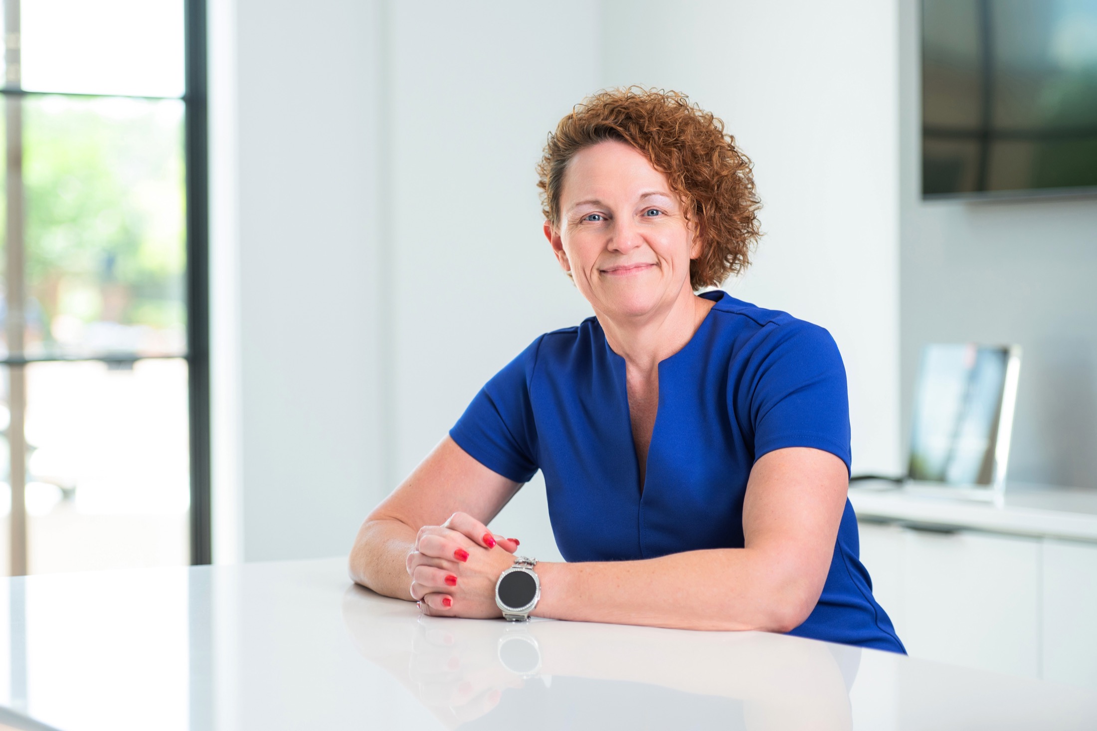 Shelby Andrews working with Carnahan Andrews CPA clients